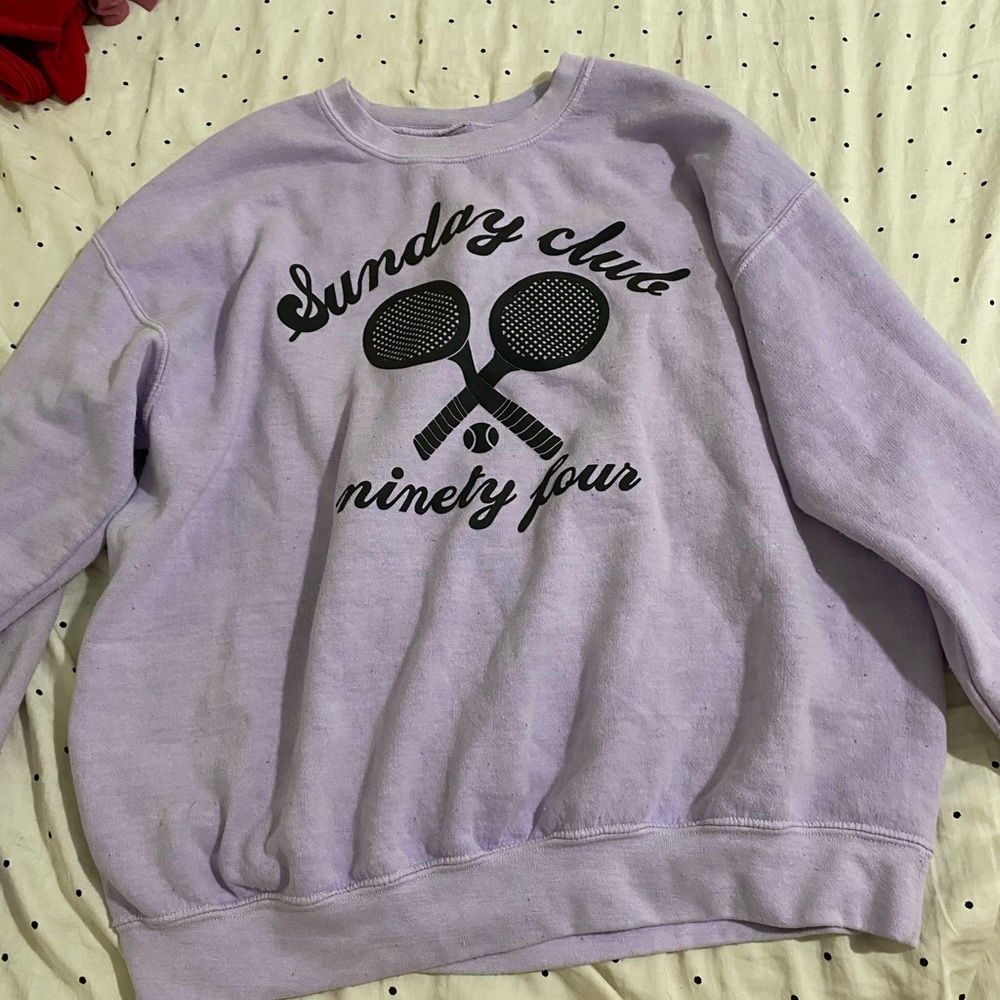 Urban Outfitters Sweatshirt-purple